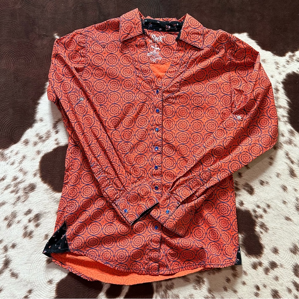 Wrangler button down shirt